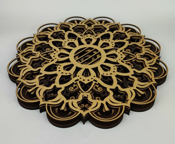 Multi-layered Wooden Mandala - MD05 - Image 5