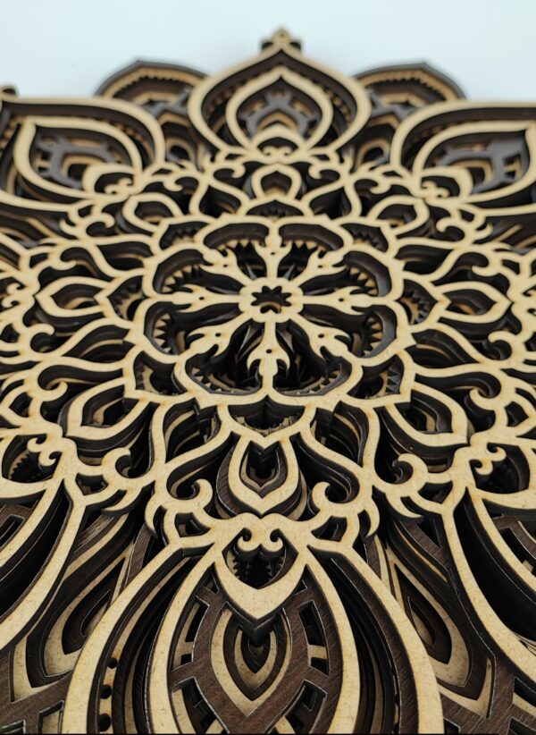 Multi-layered Wooden Mandala - MD06 - Image 6