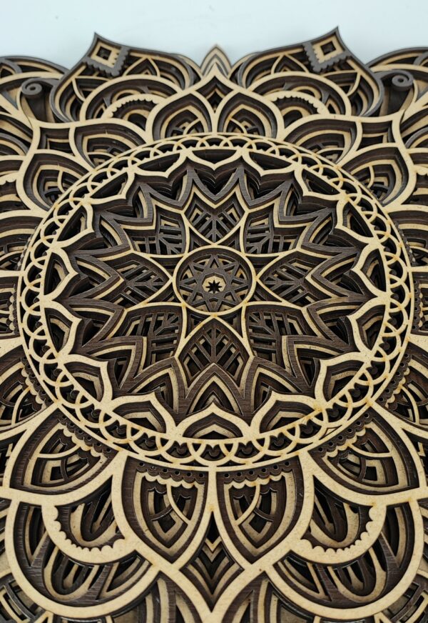 Multi-layered Wooden Mandala - MD12 - Image 4