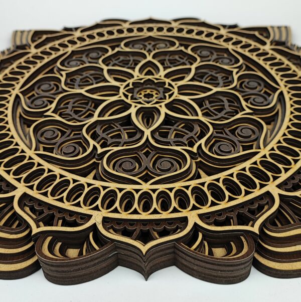 Multi-layered Wooden Mandala - MD14 - Image 5