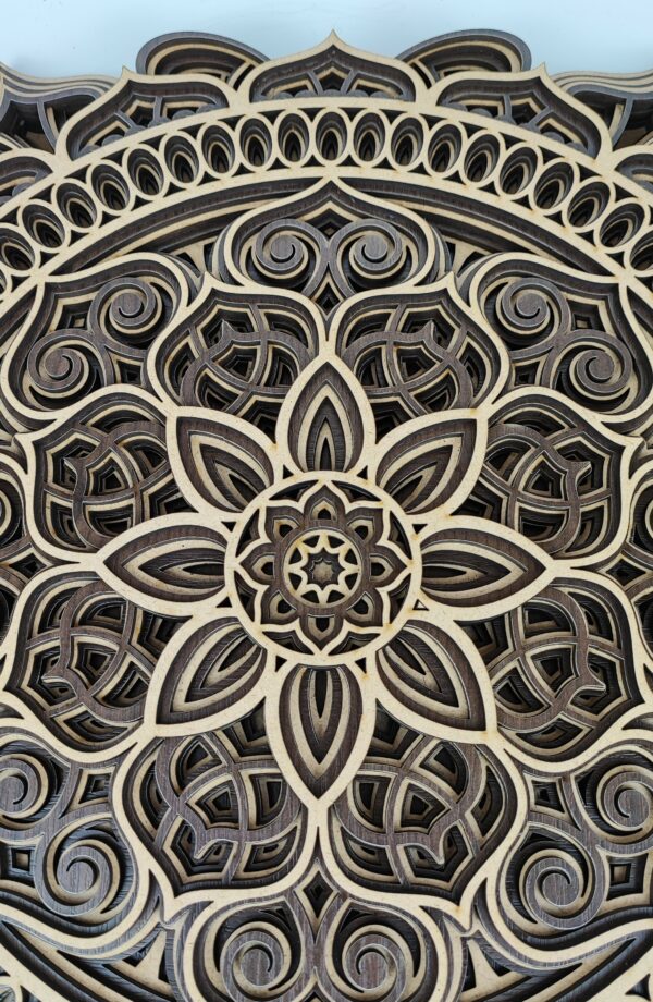 Multi-layered Wooden Mandala - MD14 - Image 7