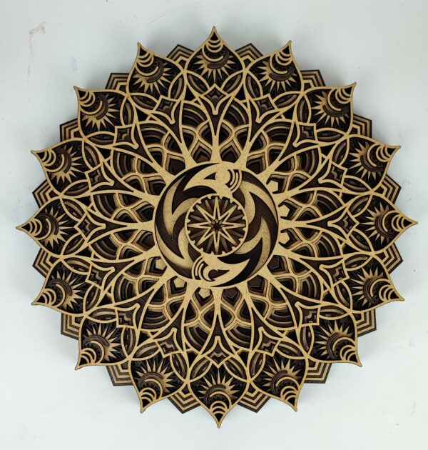 Multi-layered Wooden Mandala - MD23