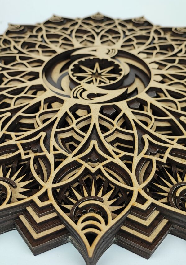Multi-layered Wooden Mandala - MD23 - Image 5